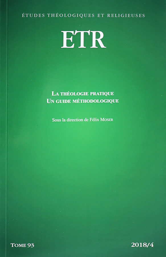 ETR - La théologie pratique